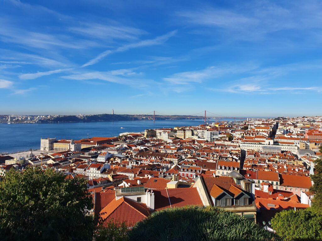 uitzicht van de stad Lissabon